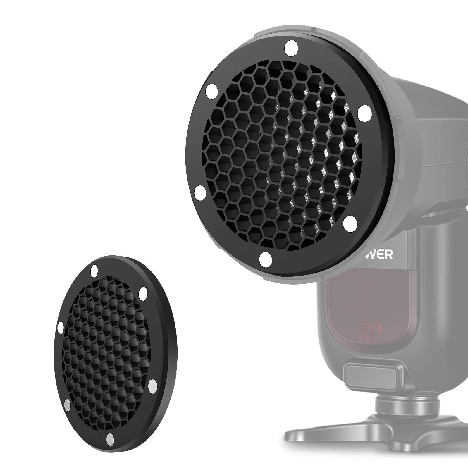 Honeycomb Grid Filter - NEEWER CRS15 Magnetische montage honingraat-grid flitsaccessoire