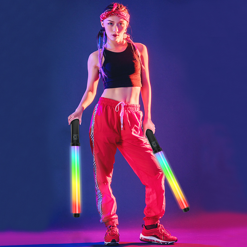 Photography Lighting Types - Dubbelzijdig lichtgevende draagbare 42 stuks RGB-lichtkralen