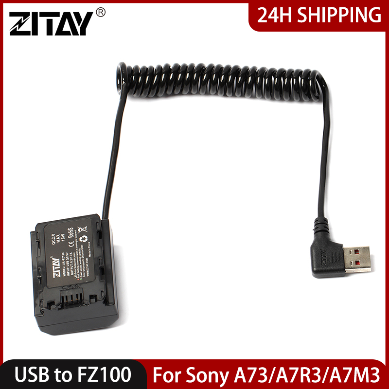 Photography Led Lighting Kit - ZITAY USB naar FZ100 Camera Dummy
