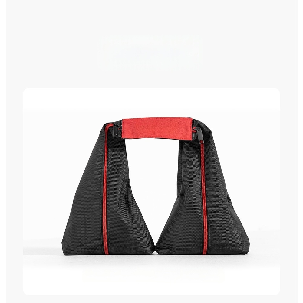 Light Stand Sandbag - 1 Stuks Zwart Rood Oxford Doek
