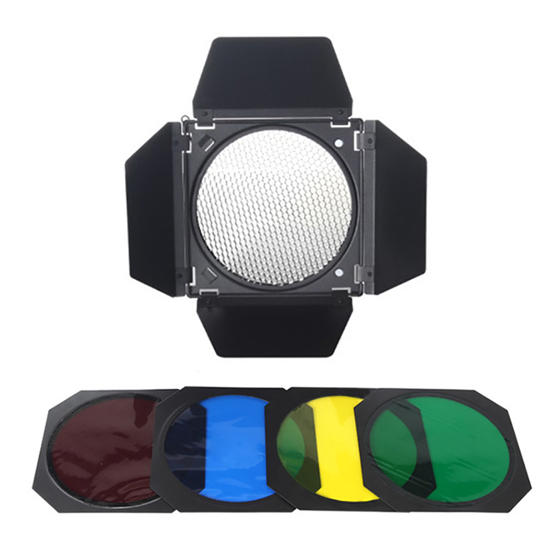 Honeycomb Grid Filter - BD-04 Schuurdeur Barndoor Standaard Reflector Honingraat