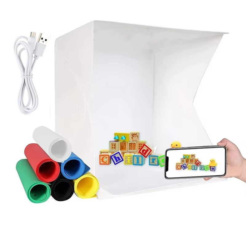 Photography Led Lighting Kit - Vouwbare Lichtbox Draagbare Fotografie LED Fotostudio