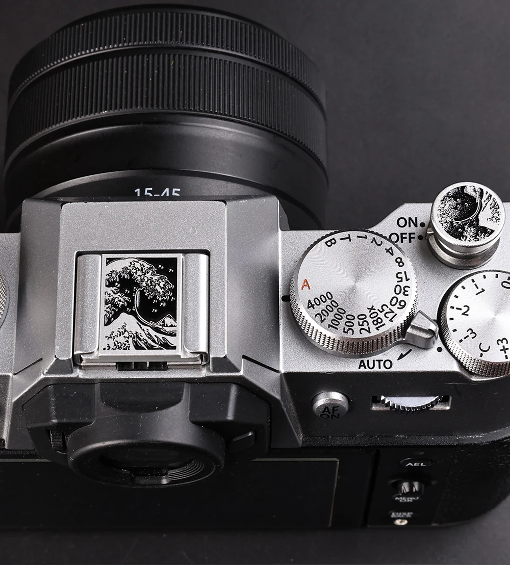 Fujifilm Camera X100Vi - Aluminium Hot Shoe Cover & Shutter