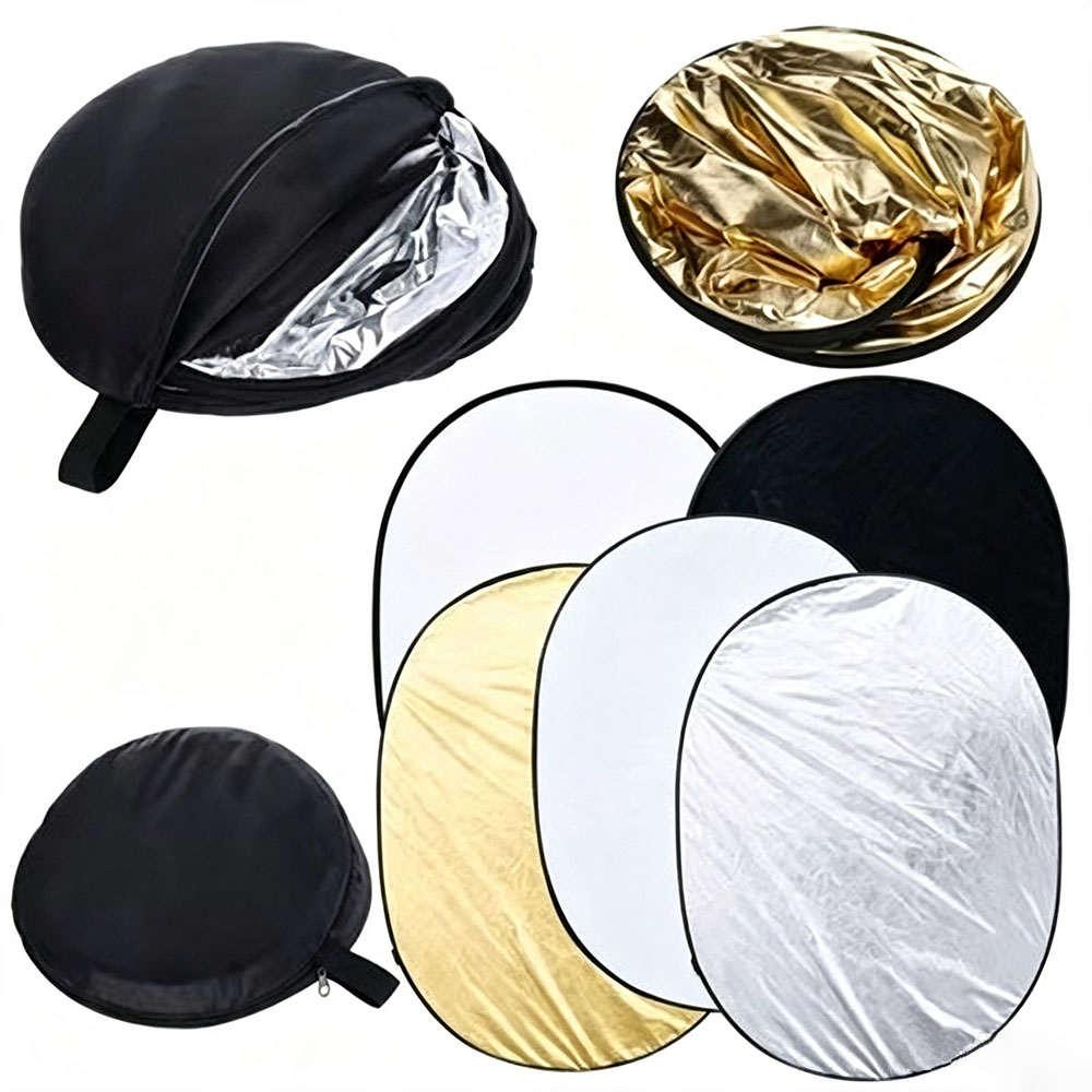 Photography Lighting For Outdoors - Draagbare 5-in-1 opvouwbare fotografie reflector lichtdiffuser
