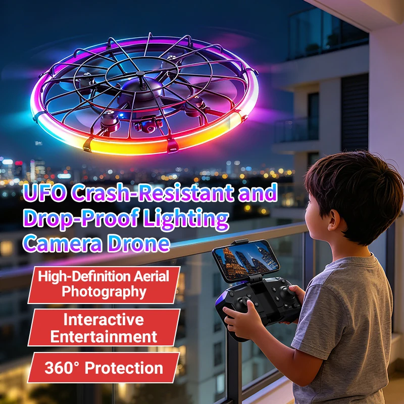Photography Lighting For Outdoors - JJRC H145 UFO RC Drone met