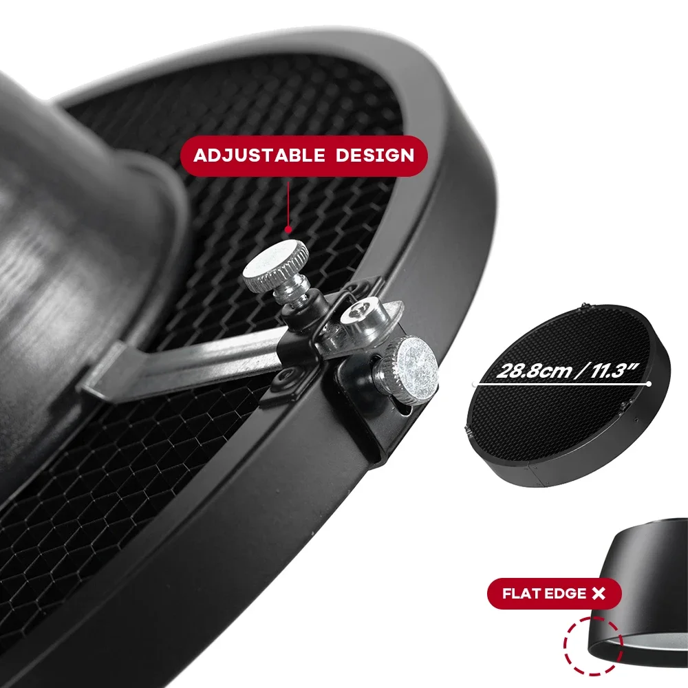 28 cm 30 40 50 60 graden honin - Honeycomb Grid Filter recensie en prijs