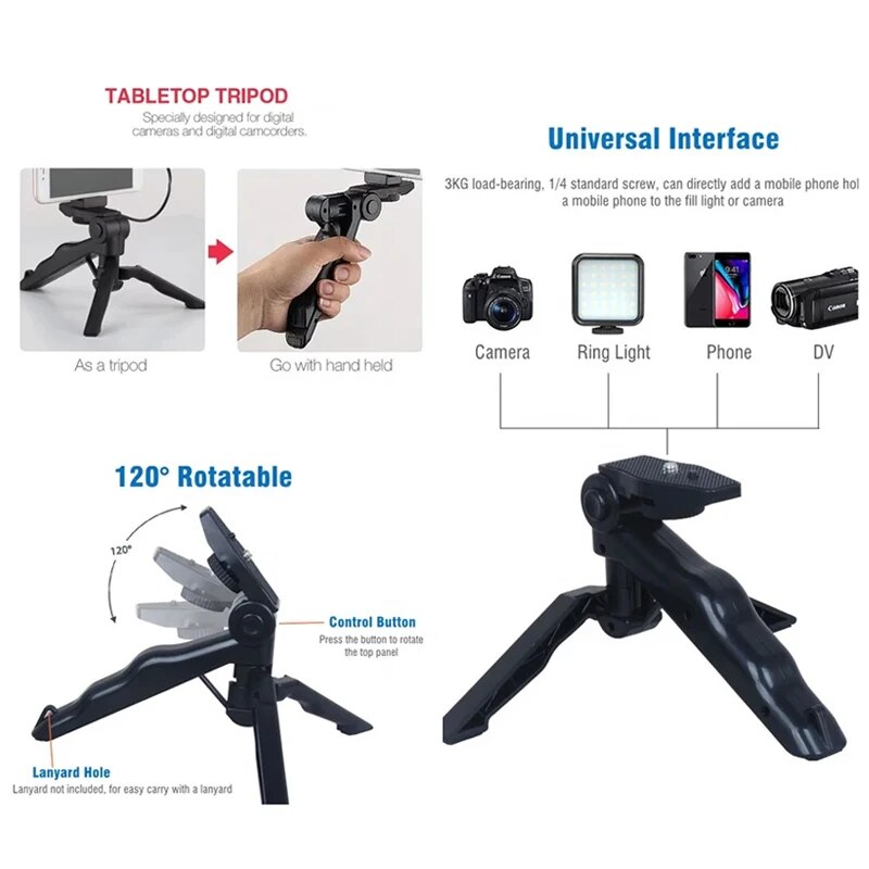 Smartphone Vlogging Kit met st - Photography Led Lighting Kit recensie en prijs