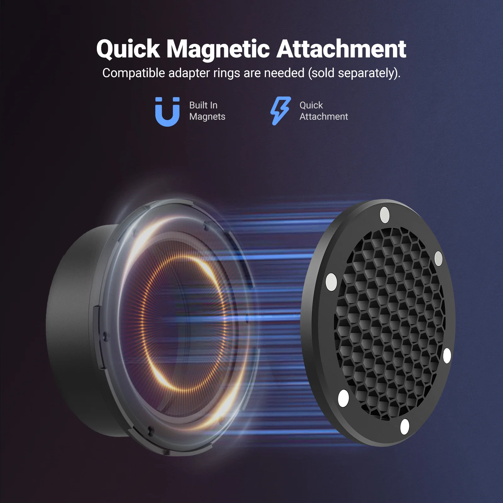 NEEWER CRS15 Magnetische monta - Honeycomb Grid Filter recensie en prijs