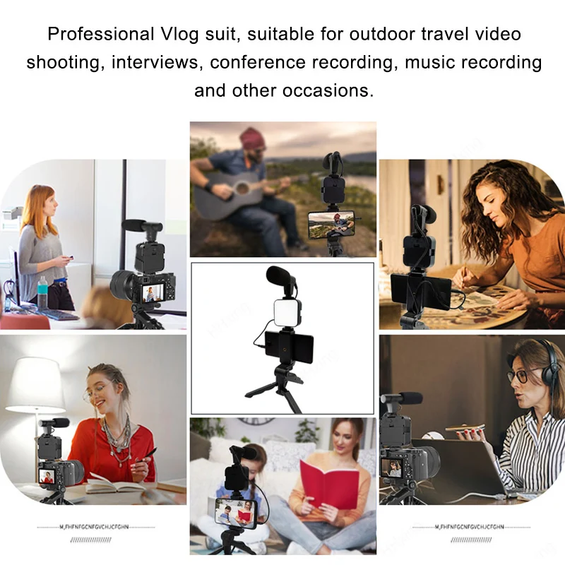 Smartphone Vlogging Kit met st - Photography Led Lighting Kit recensie en prijs