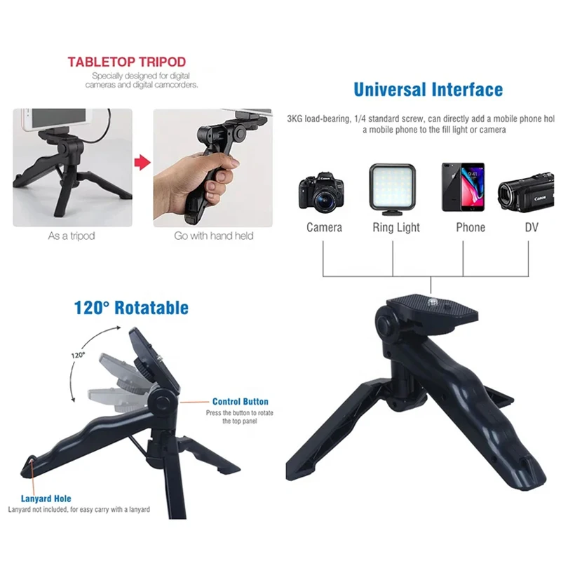 Smartphone Vlogging Kit met st - Photography Led Lighting Kit recensie en prijs