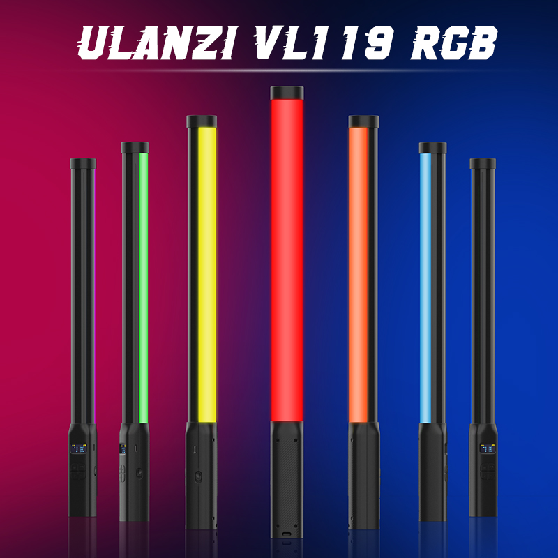 Ulanzi VL119 Handheld RGB Kleu - Photography Lighting System recensie en prijs