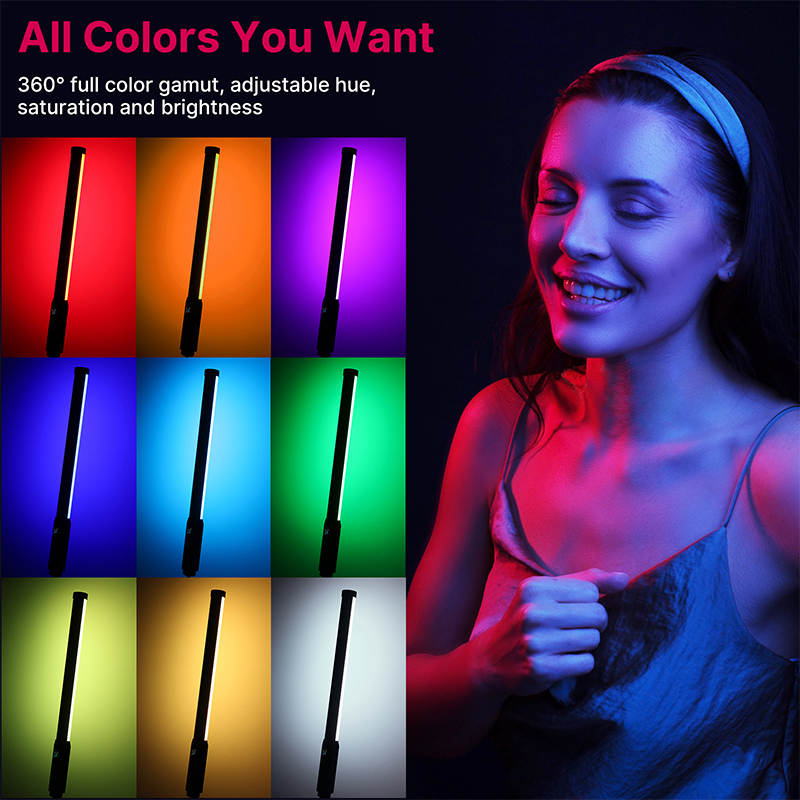 Ulanzi VL119 Handheld RGB Kleu - Photography Lighting System recensie en prijs