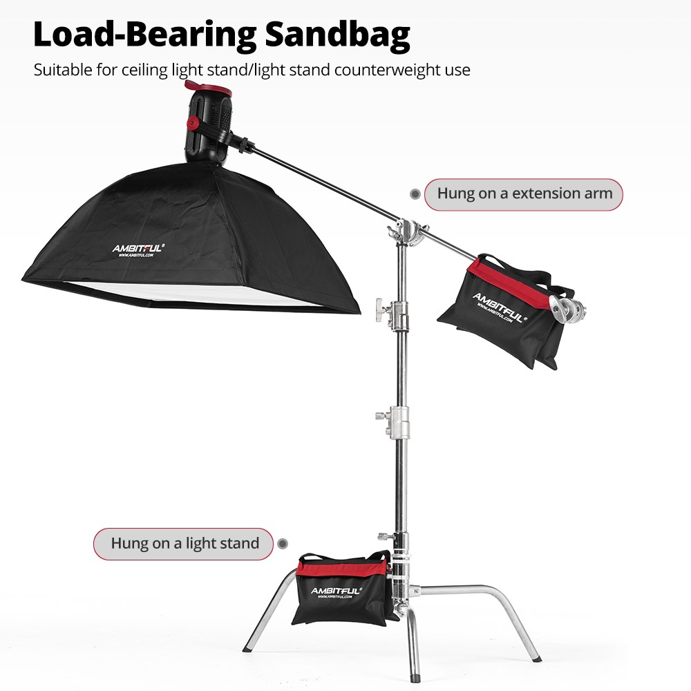 Ambitful 44x33cm Dragende Zand - Light Stand Sandbag recensie en prijs