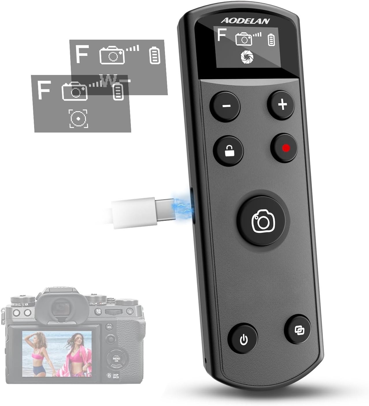 Zwarte USB-C oplaadbare afstan - Fujifilm Camera X100Vi recensie en prijs