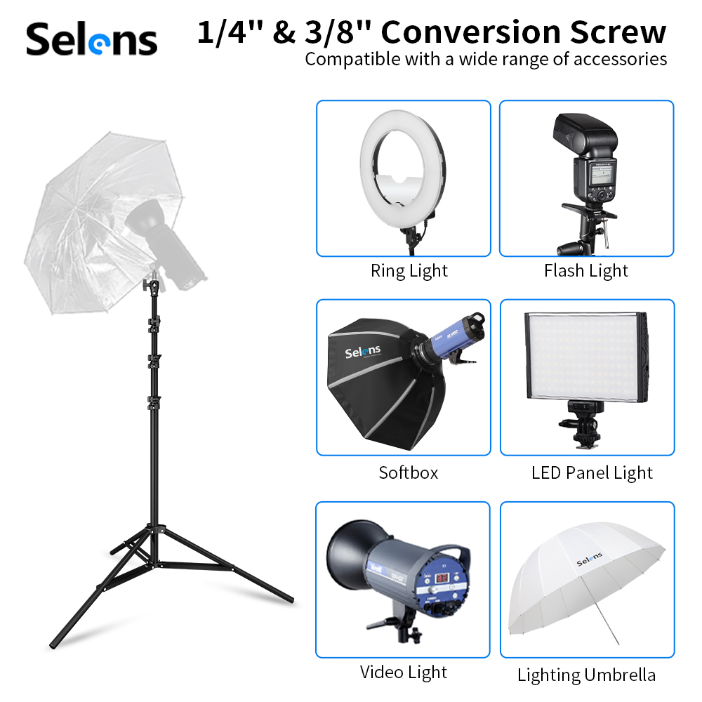 Selens 2.2~3.95m Luchtkussen L - Photography Lighting System recensie en prijs