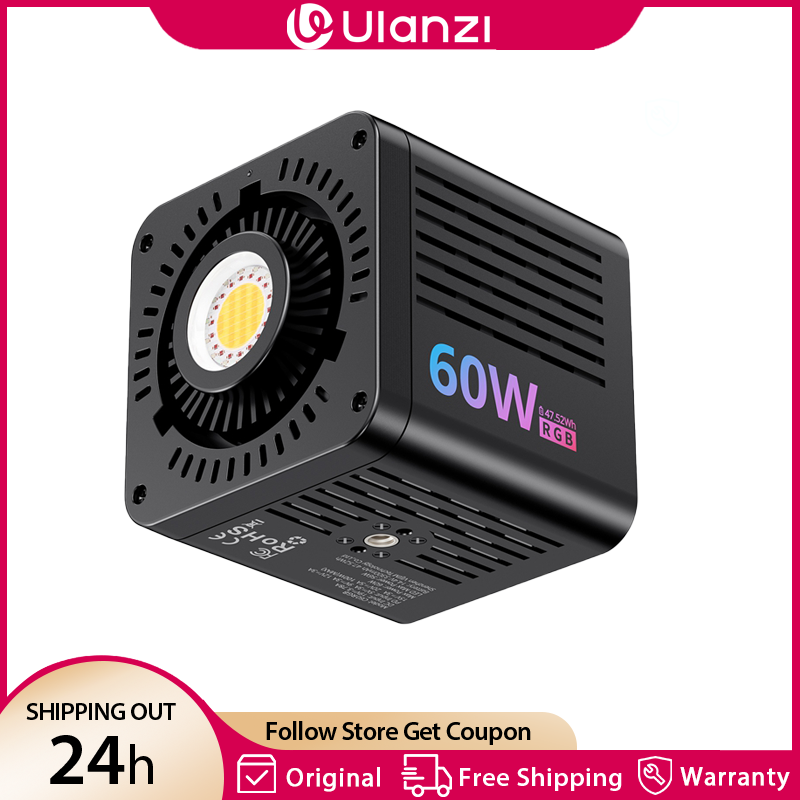 Ulanzi C60 RGB Draagbare 60W C - Photography Lighting System recensie en prijs