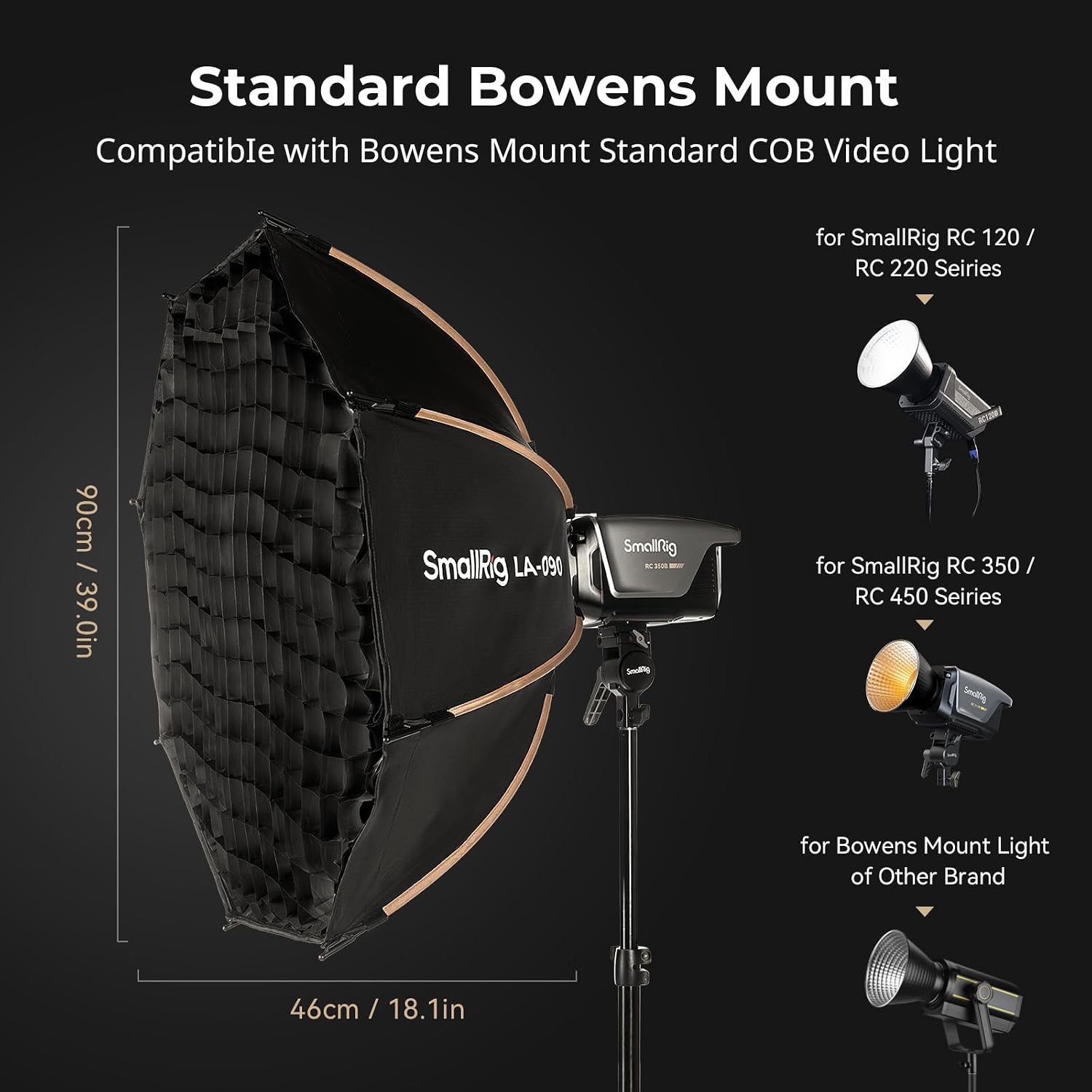 35-inch Bowens Mount Octagon S - Photography Led Lighting Kit recensie en prijs