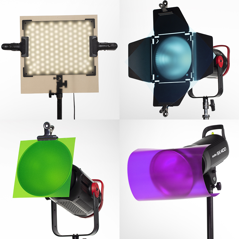 Kleur Gel Filter Film + Draagt - Photography Led Lighting Kit recensie en prijs