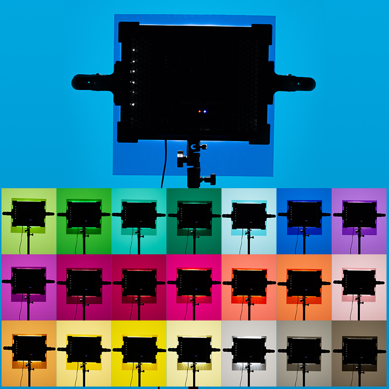 Kleur Gel Filter Film + Draagt - Photography Led Lighting Kit recensie en prijs