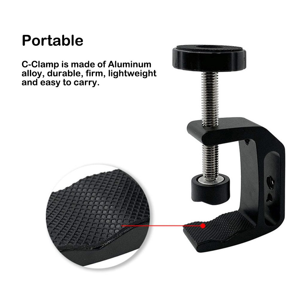 C-vormige klem aluminium Q-typ - Photography Lighting Types recensie en prijs
