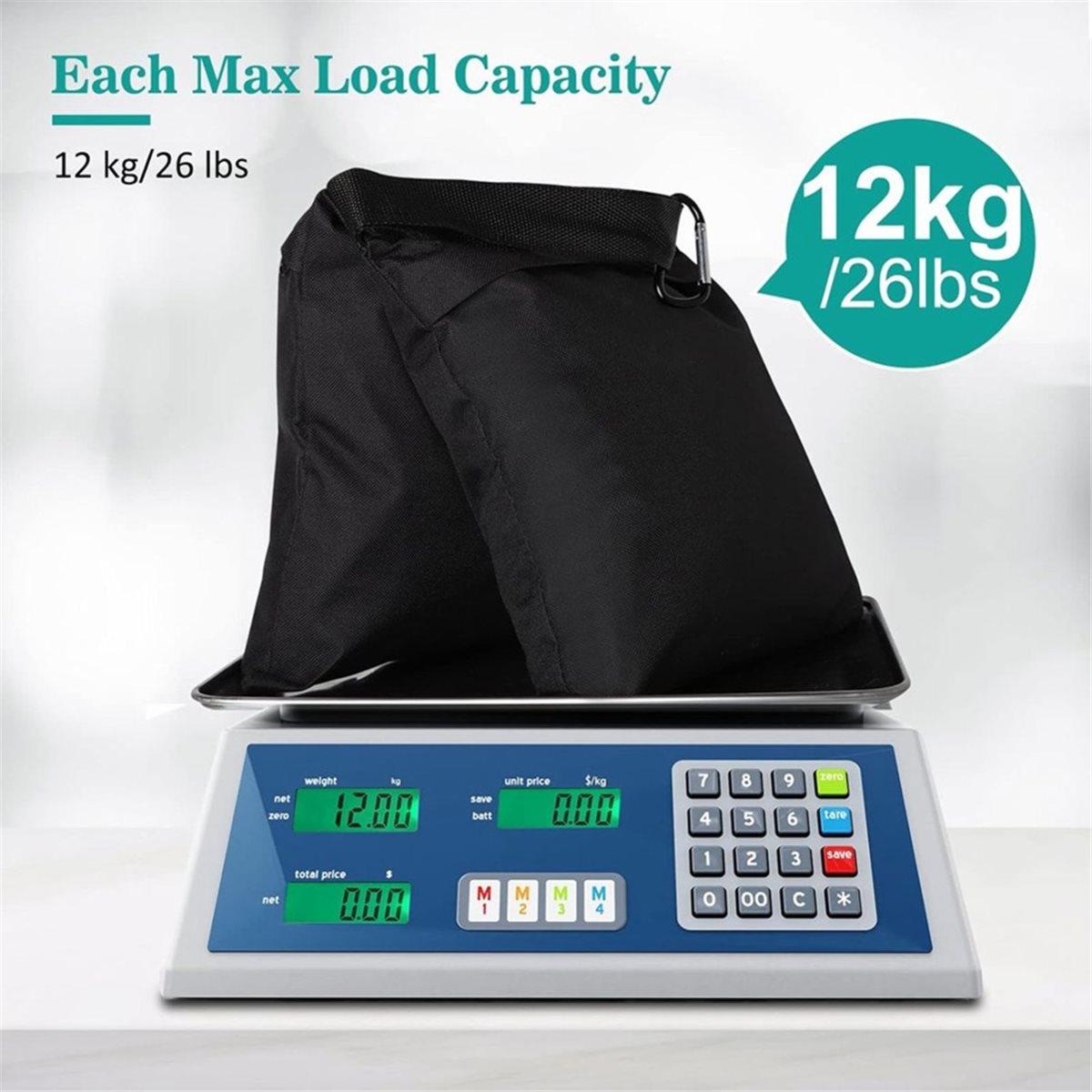 DT75BG 8-pack zandzakken, gewi - Light Stand Sandbag recensie en prijs