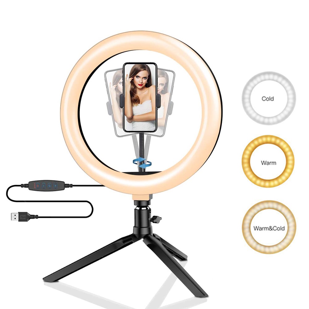 26 cm 10 inch Led Ring Selfie  - Photography Led Lighting Kit recensie en prijs