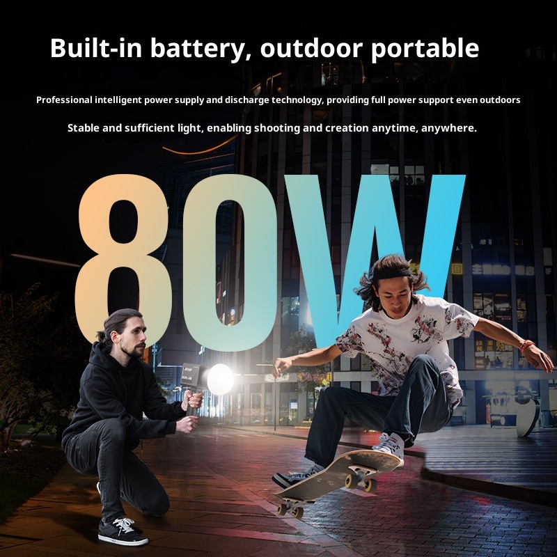 ZGRL80 80W COB LED-videolamp H - Photography Lighting For Outdoors recensie en prijs