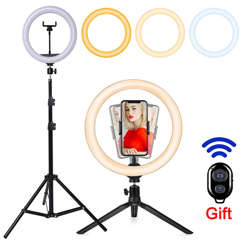 16/26/33cm LED Selfie Ring Ver - Photography Lighting System recensie en prijs