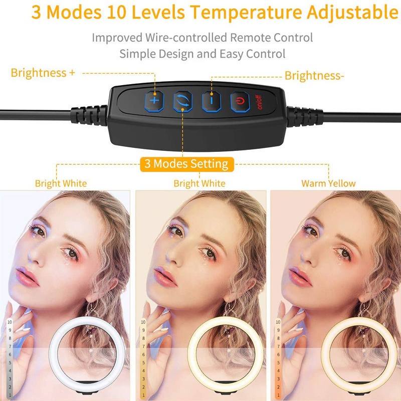 16/26/33cm LED Selfie Ring Ver - Photography Lighting System recensie en prijs