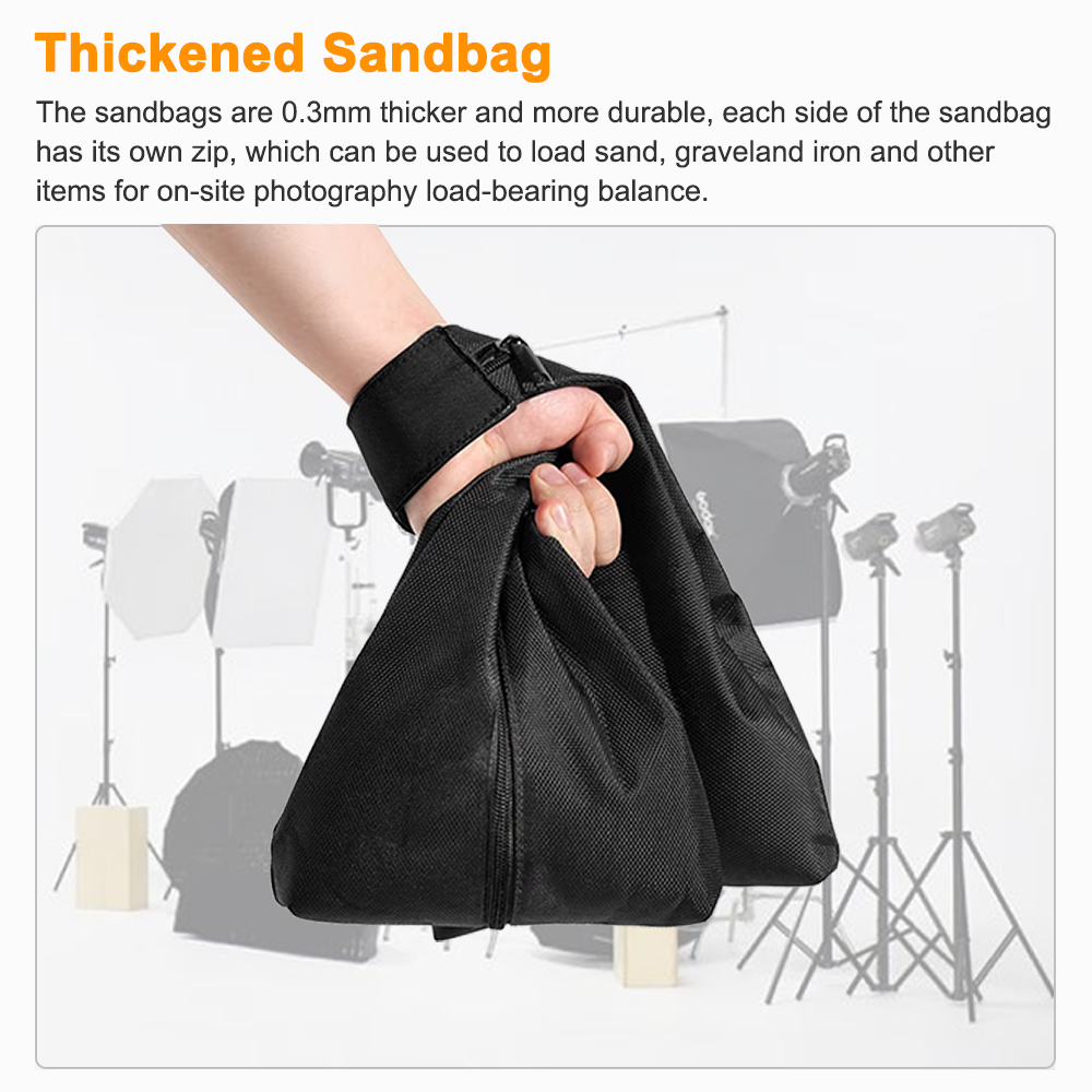 Zandzak met twee delen voor fo - Light Stand Sandbag recensie en prijs