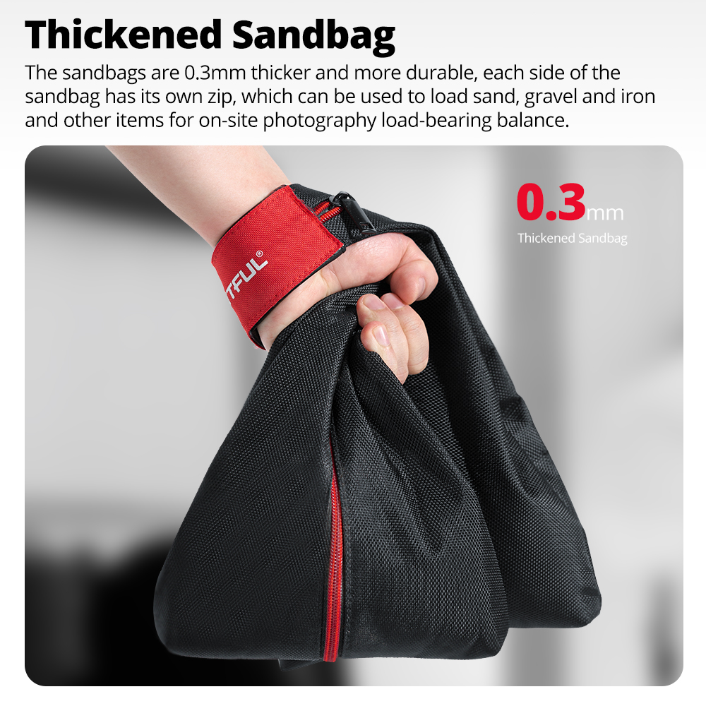 Ambitful Photography Zandzak 5 - Light Stand Sandbag recensie en prijs