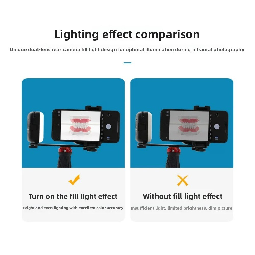 Tandheelkundige fotografielamp - Photography Led Lighting Kit recensie en prijs