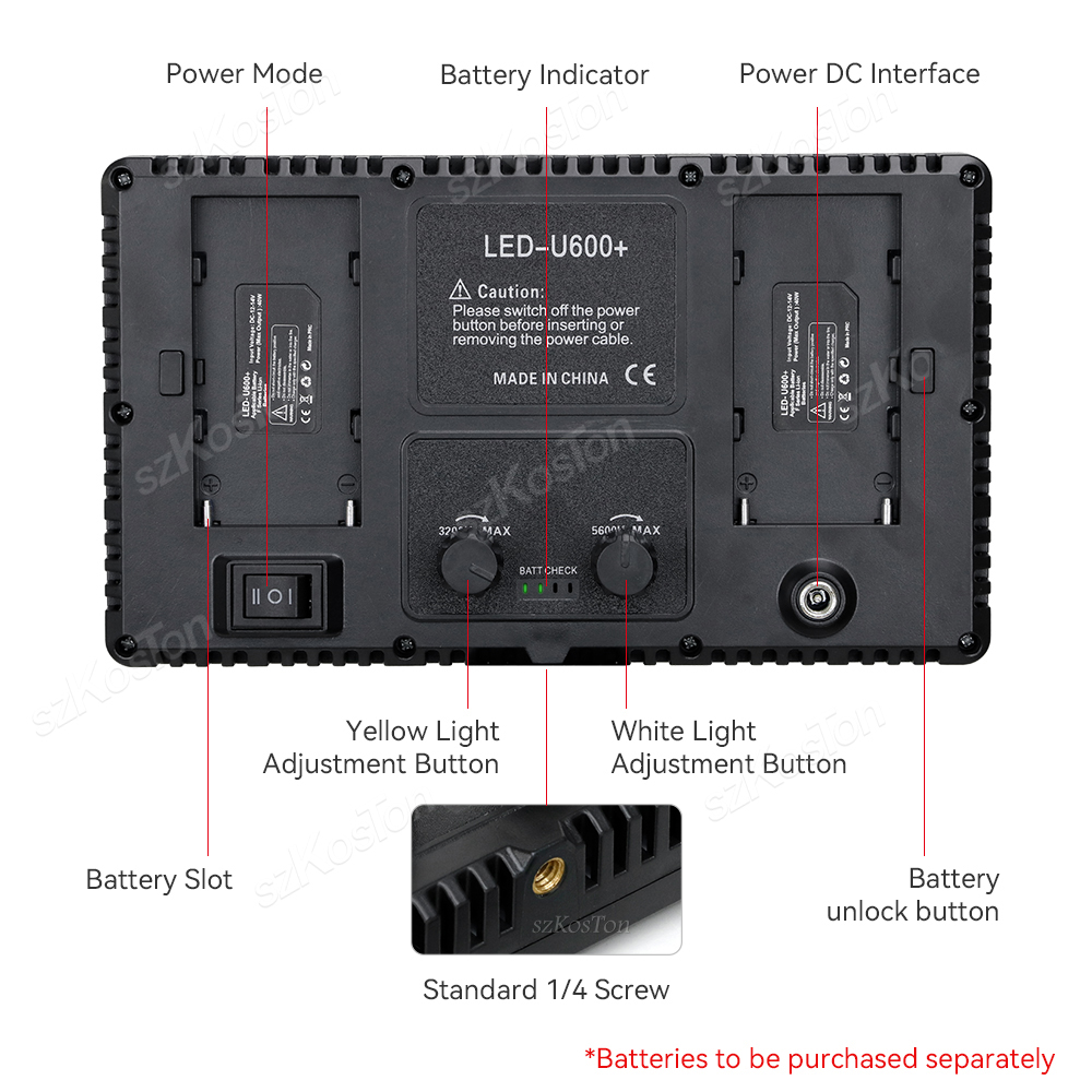 Rgb Fotografie Video Led Vul L - Photography Led Lighting Kit recensie en prijs