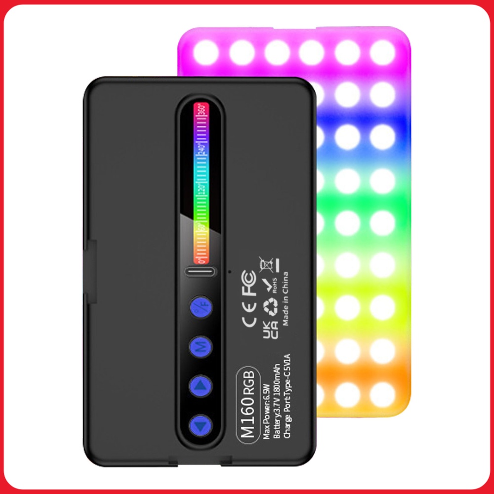 6,5W RGB LED-videolamp 2700K-6 - Photography Lighting Types recensie en prijs
