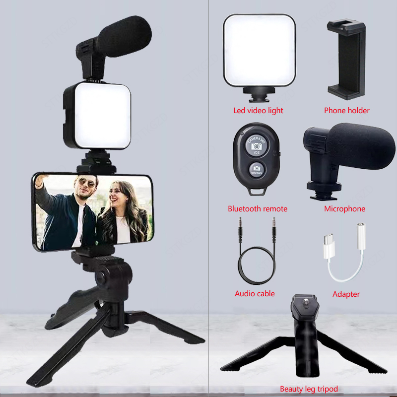 AY49 Smartphone Vlogging Kit m - Photography Led Lighting Kit recensie en prijs